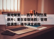 赛地聚焦——西甲今夜热度飙升；里尔豪取连胜；管理层满意；细节决定成败的简单介绍